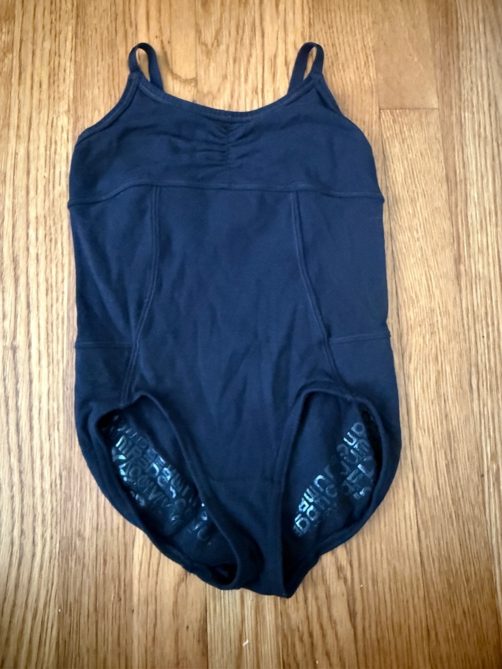 Ivivva by Lululemon black leotard dance gymnastics 4